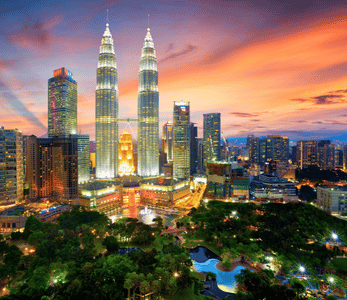 Bangkok, Kuala Lumpur & Bali